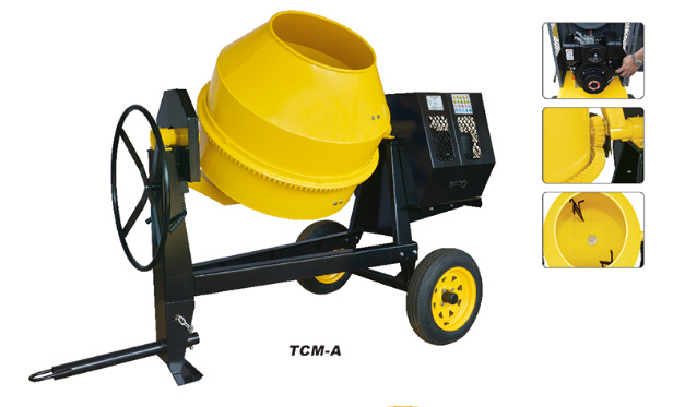 Construção elétrica da máquina 7.5HP do misturador concreto do CE de tamanho médio 1