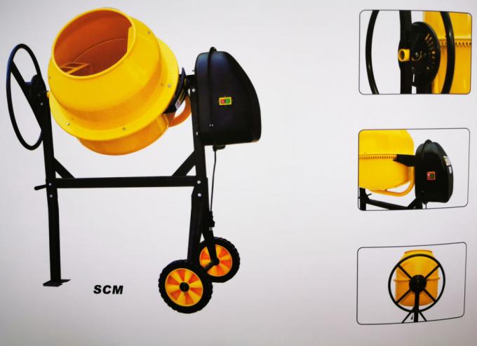 A compatibilidade eletrónica aprovou o misturador concreto concreto diesel de misturador 500l para o reparo da casa 0