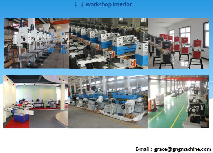 Metal que processa o moedor de superfície móvel Machine da sela 180mm 2