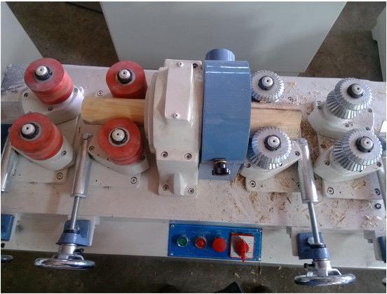 Woodworking da máquina da barra redonda do punho da pá para a máquina cilíndrica