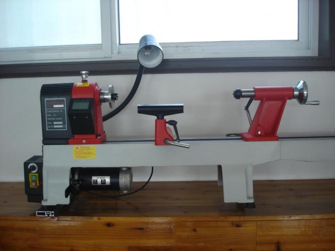 Estrutura de madeira pequena 500rpm de gerencio áspero do ferro fundido do torno da variável da velocidade 1