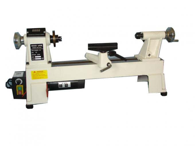 torno de cinzeladura de madeira do manual de 370V Mini Wood Lathe Machine Precision 0