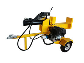 Raspadora de madeira 50 Ton Horizontal Wood Splitter da gasolina horizontal 0