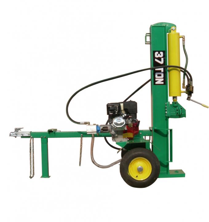 Divisor de madeira de alimentação automático do log da raspadora de madeira da gasolina 9HP 3