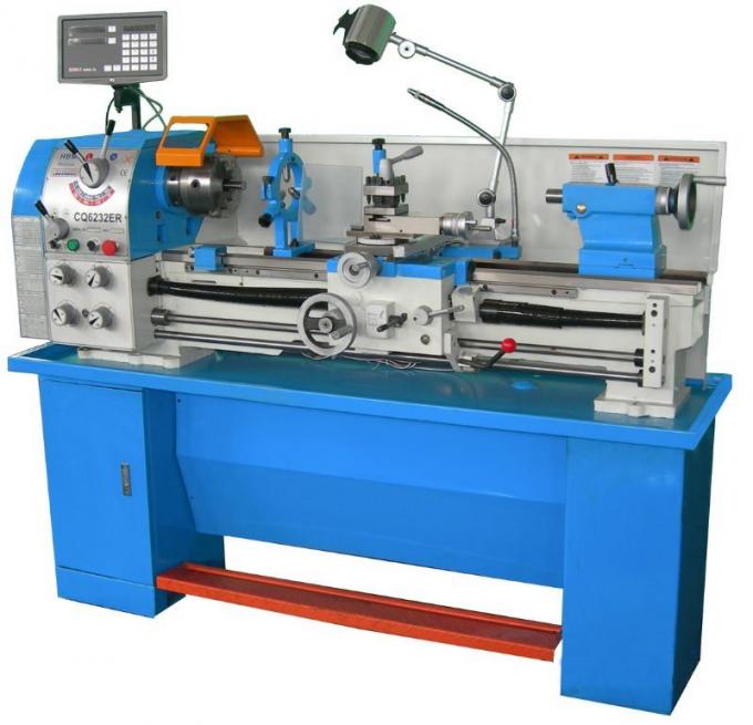 Torno de alta velocidade da precisão do metal da vibração do torno do metal do CNC de Cq6232e anti 0