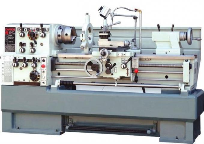Torno do banco do metal da estrutura da parede do dobro do torno 230V do metal do CNC C6241 0