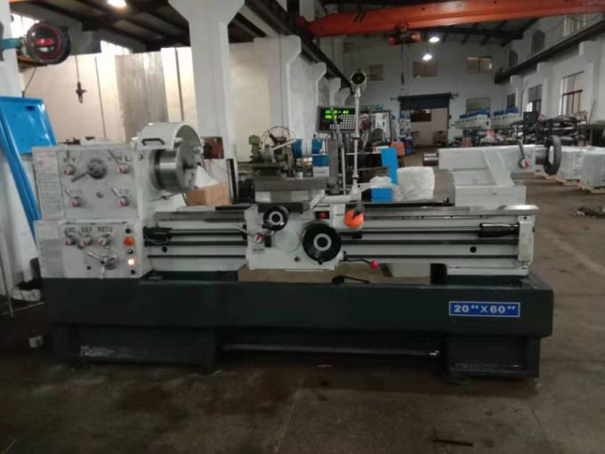 Torno do banco do metal da estrutura da parede do dobro do torno 230V do metal do CNC C6241 1