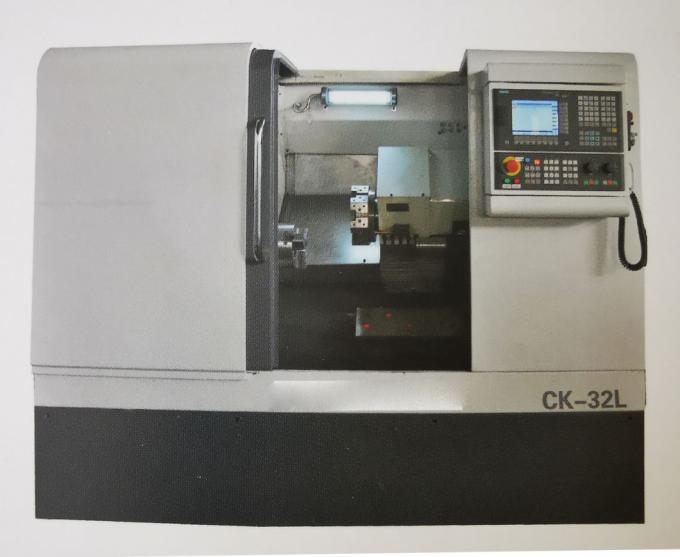 Torno elétrico do Cnc da elevada precisão do torno Mt6 do metal do CNC com sistema de controlo do programa 3