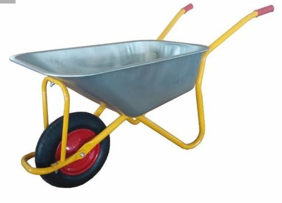Máquina ferramenta do jardim da certificação do CE 0.6mm carrinho de mão de roda de aço de 5 Cuft