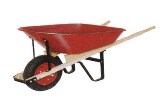 Máquina ferramenta do jardim da certificação do CE 0.6mm carrinho de mão de roda de aço de 5 Cuft