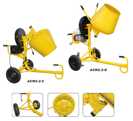 peso de 650W Mini Concrete Mixer Machine Light com Mini Pump