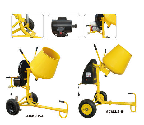 peso de 650W Mini Concrete Mixer Machine Light com Mini Pump