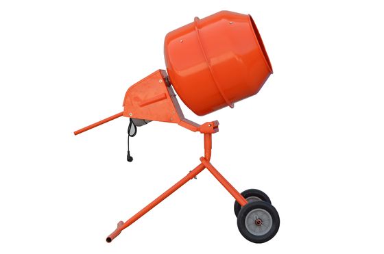 construção elétrica Mini Concrete Mixer da máquina do misturador 80L concreto