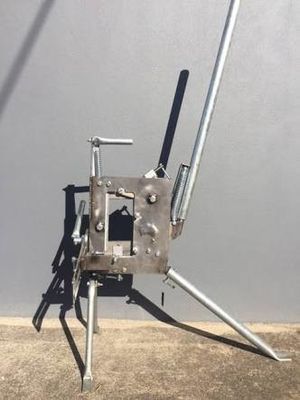 As máquina ferramenta de construção do jardim entregam a máquina de corte do tijolo do impulso 45kg