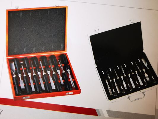 O formão de gerencio de madeira do perfurador redondo ajustou Ashtree doméstico para o Woodworking