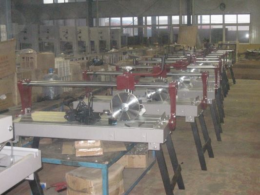 Projeto liso de pedra da tabela da máquina de corte 3HP para cortes diagonais das junções