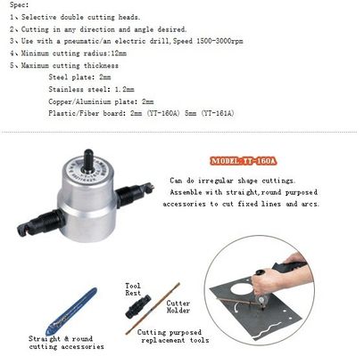 A perfuração resistente Electric Power utiliza ferramentas o Nibbler do corte do metal 380V