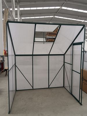 a casa verde fixada na parede de 4ft montou facilmente a estufa da casa do passatempo