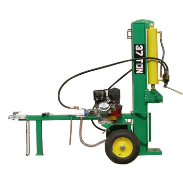 Retalhadora de 40 toneladas posta gasolina da raspadora do ramo do divisor 13HP do log
