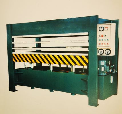 Máquina quente hidráulica da imprensa da máquina contínua da imprensa do Woodworking da estrutura