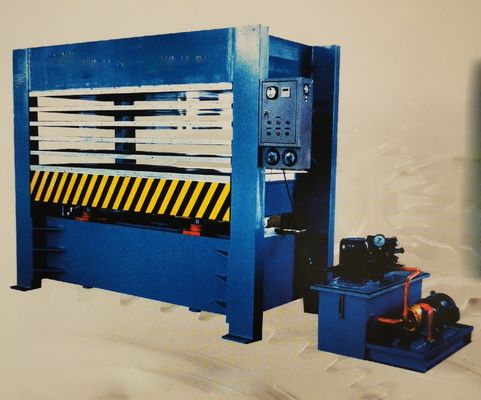 Máquina quente hidráulica da imprensa da máquina contínua da imprensa do Woodworking da estrutura