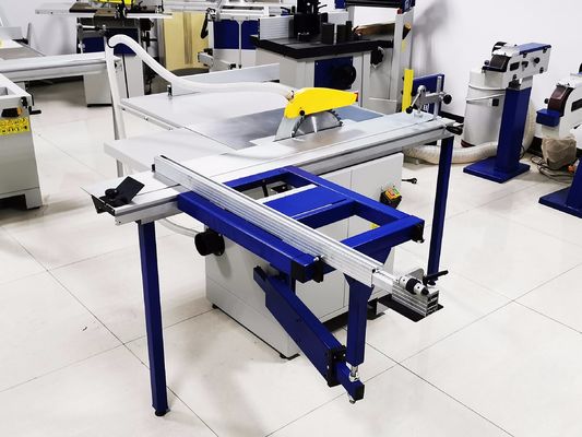 serra semi automática da tabela do Woodworking da máquina de pressão da madeira 1500W