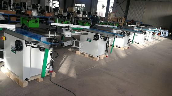 O painel elétrico de madeira resistente da tabela da máquina de pressão 220V viu
