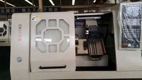 Da precisão horizontal do Cnc do torno 360mm do metal do CNC Ck6136 torno automático