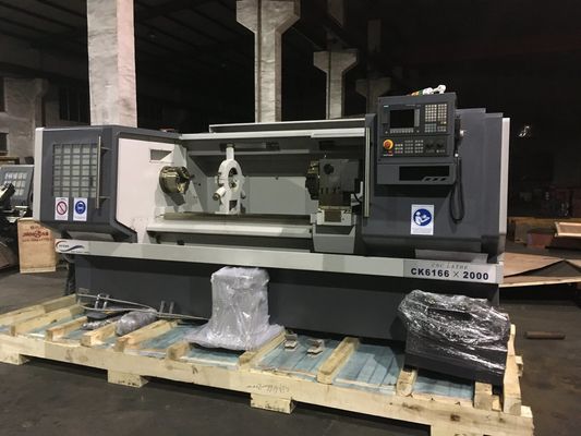 ISO horizontal de gerencio 9001 Hardway do torno do metal do Cnc da cama lisa 400mm