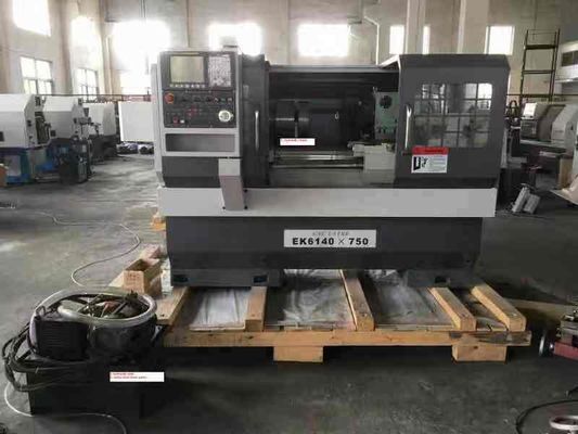 ISO horizontal de gerencio 9001 Hardway do torno do metal do Cnc da cama lisa 400mm
