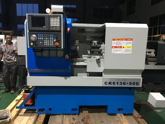 Afile o Cnc de superfície do metal que gerencie o torno programável do metal de 340mm