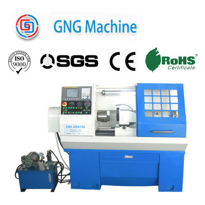Manual / Turreta Hidráulica Torno CNC Metal com 400/1000mm X/Z Axis Travel